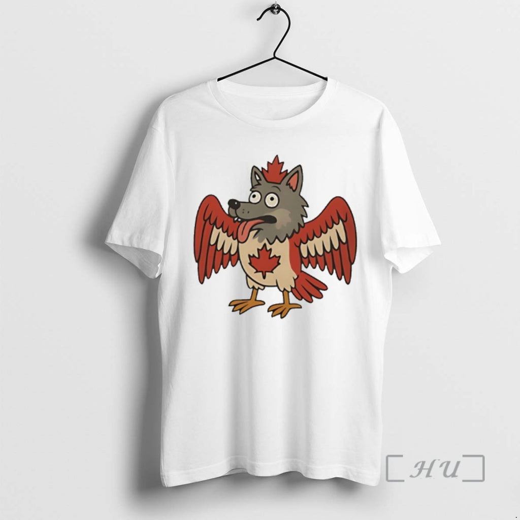 Officials Maple Mad Wolfbird Quirky Canadian Creature Cartoon