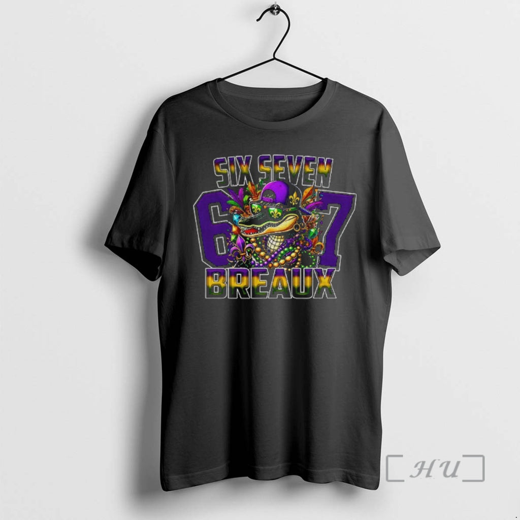 Officials Mardi Gras Gator 6 7 Six Seven Breaux