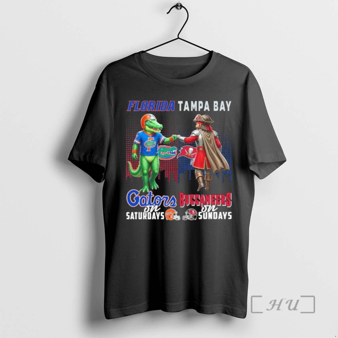 Officials Mascot Florida Gators Saturdays Tampa Bay Buccaneers Sundays