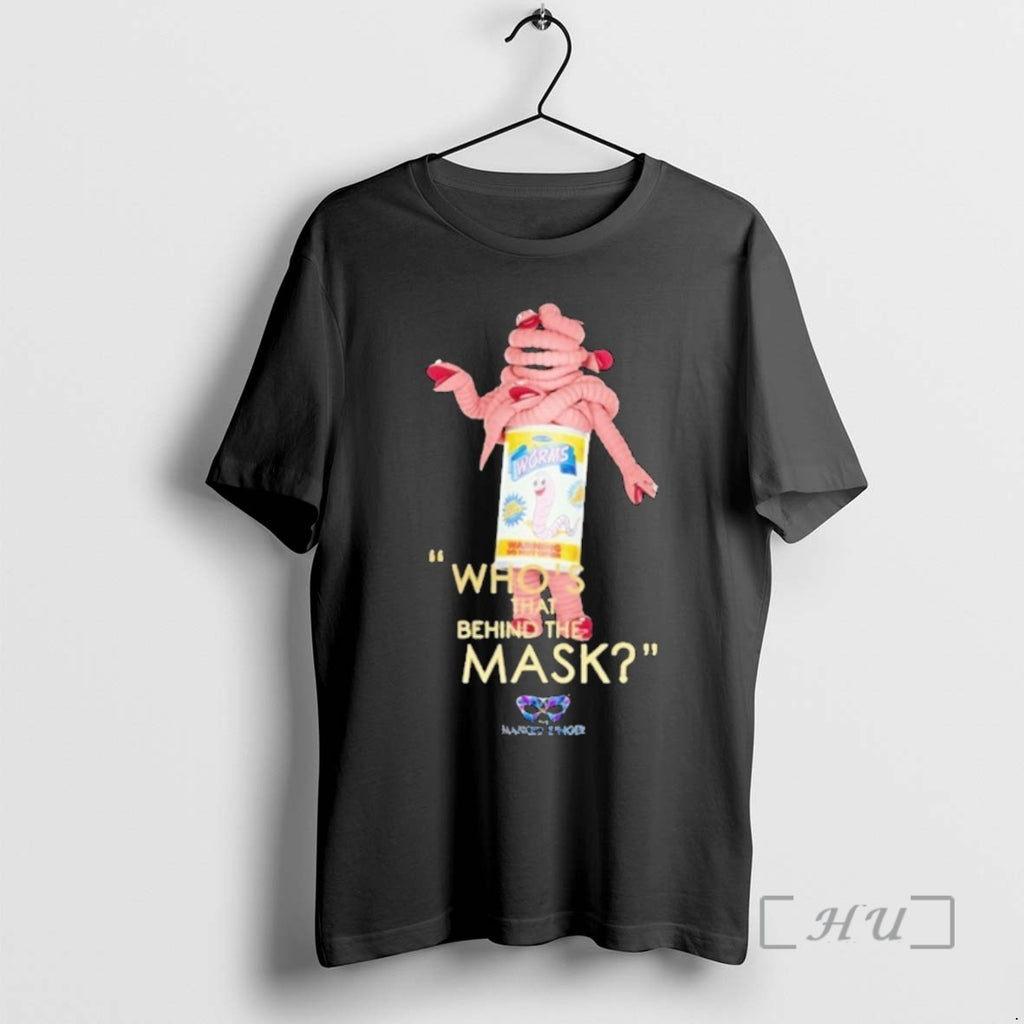 Officials Masked Singer Can Of Worms Whos Behind The Mask Kids Premium T Shirts Sweater