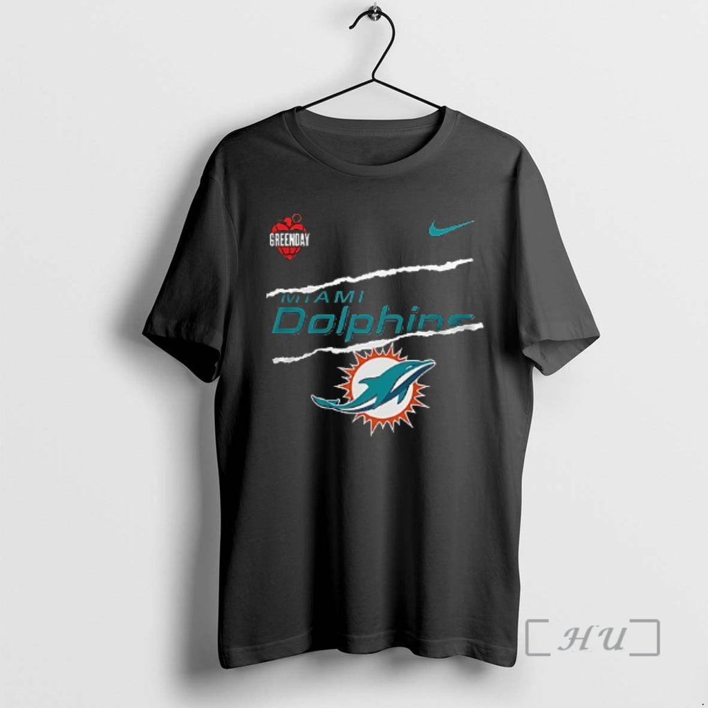 Officials Miami Dolphins X Green Day Graphic