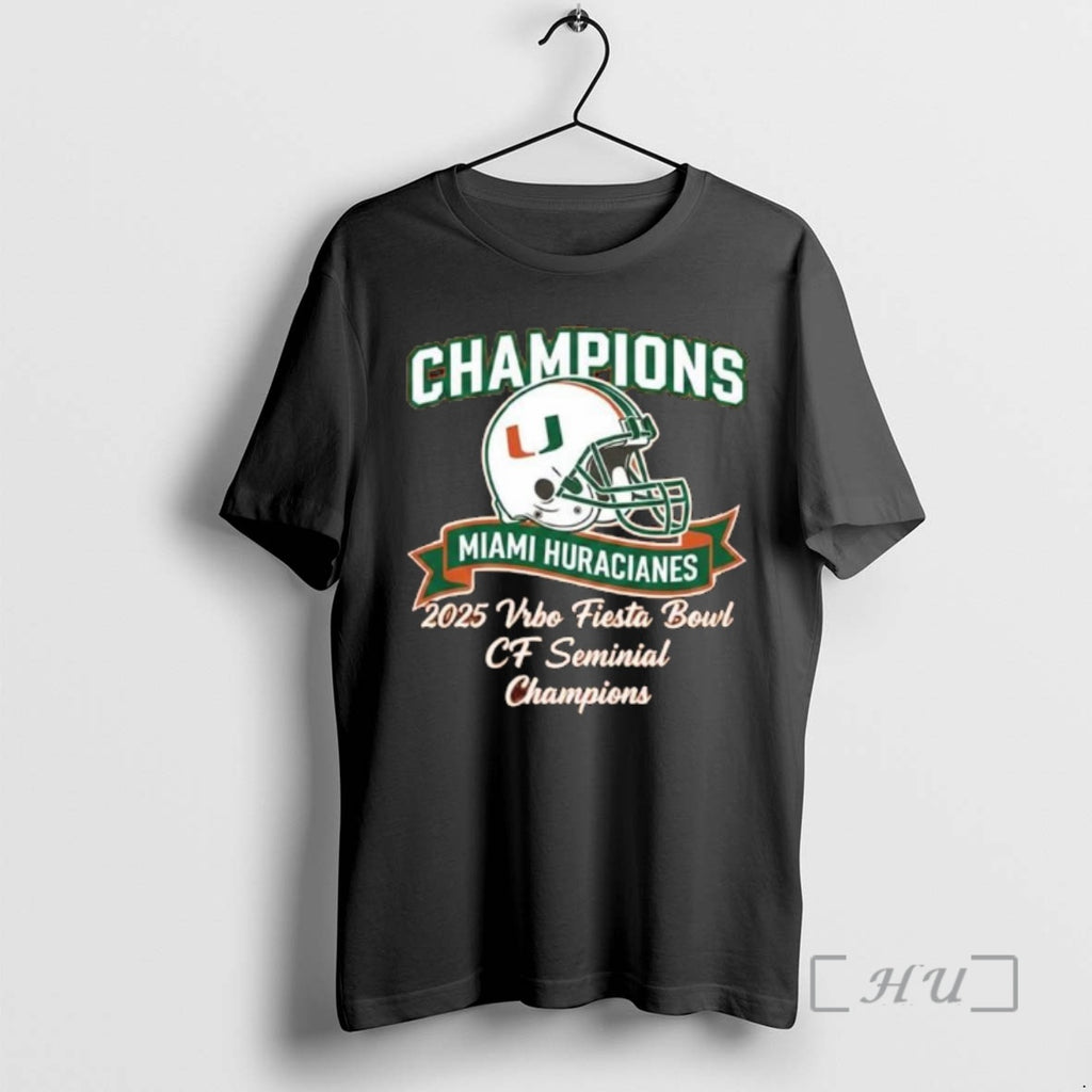 Officials Miami Hurricane Has Been Winner The 2025 Vrbo Fiesta Bowl Cfp Semifinal Champions Classic