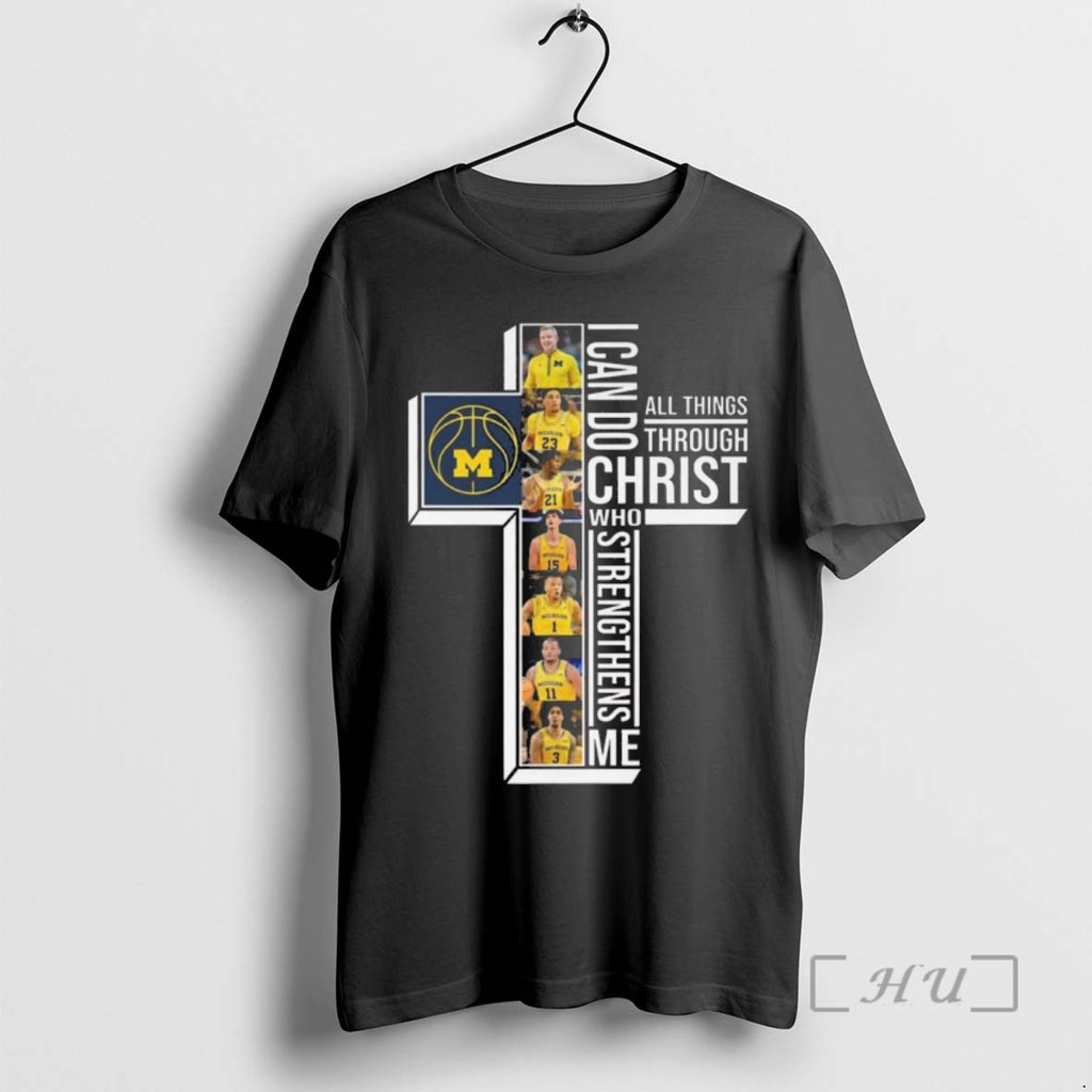Officials Michigan Wolverines Basketball I Can Do All Things Through Christ Who Strengthens Me 2026