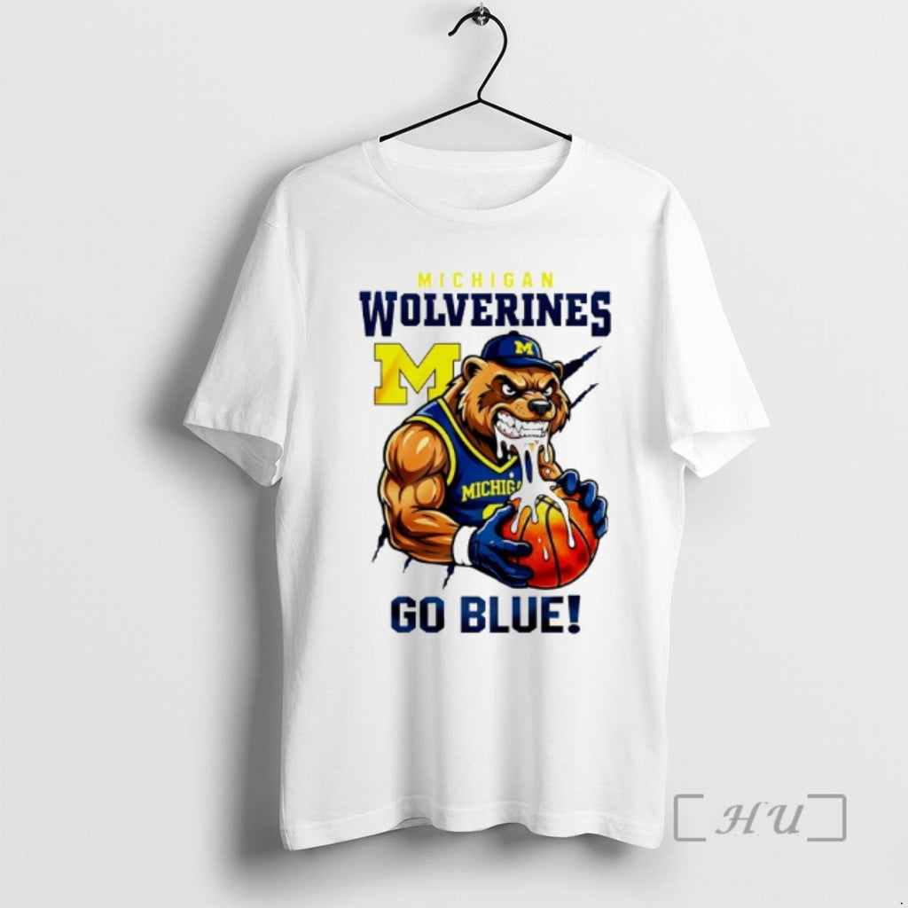Officials Michigan Wolverines Basketball Mascot Go Blue
