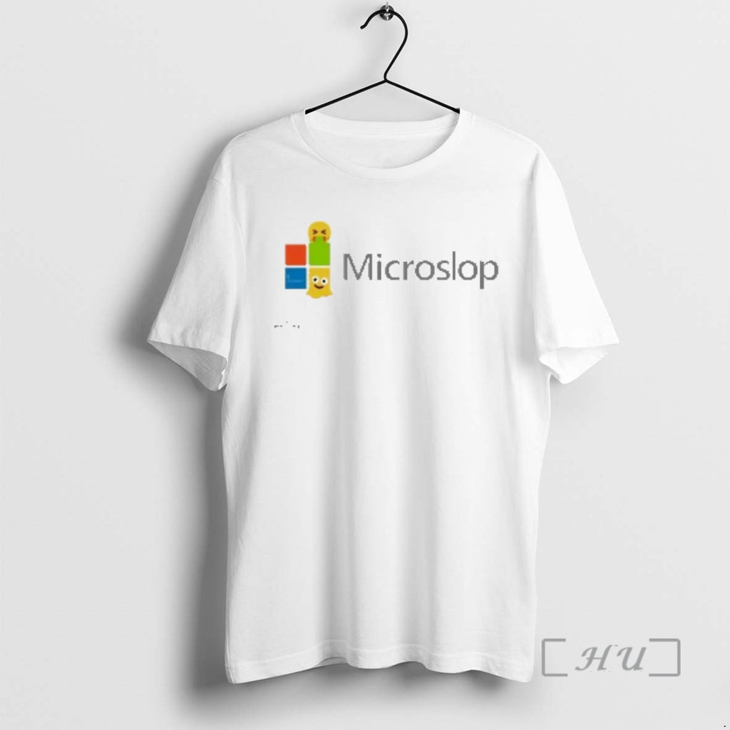 Officials Microslop Logo Parody