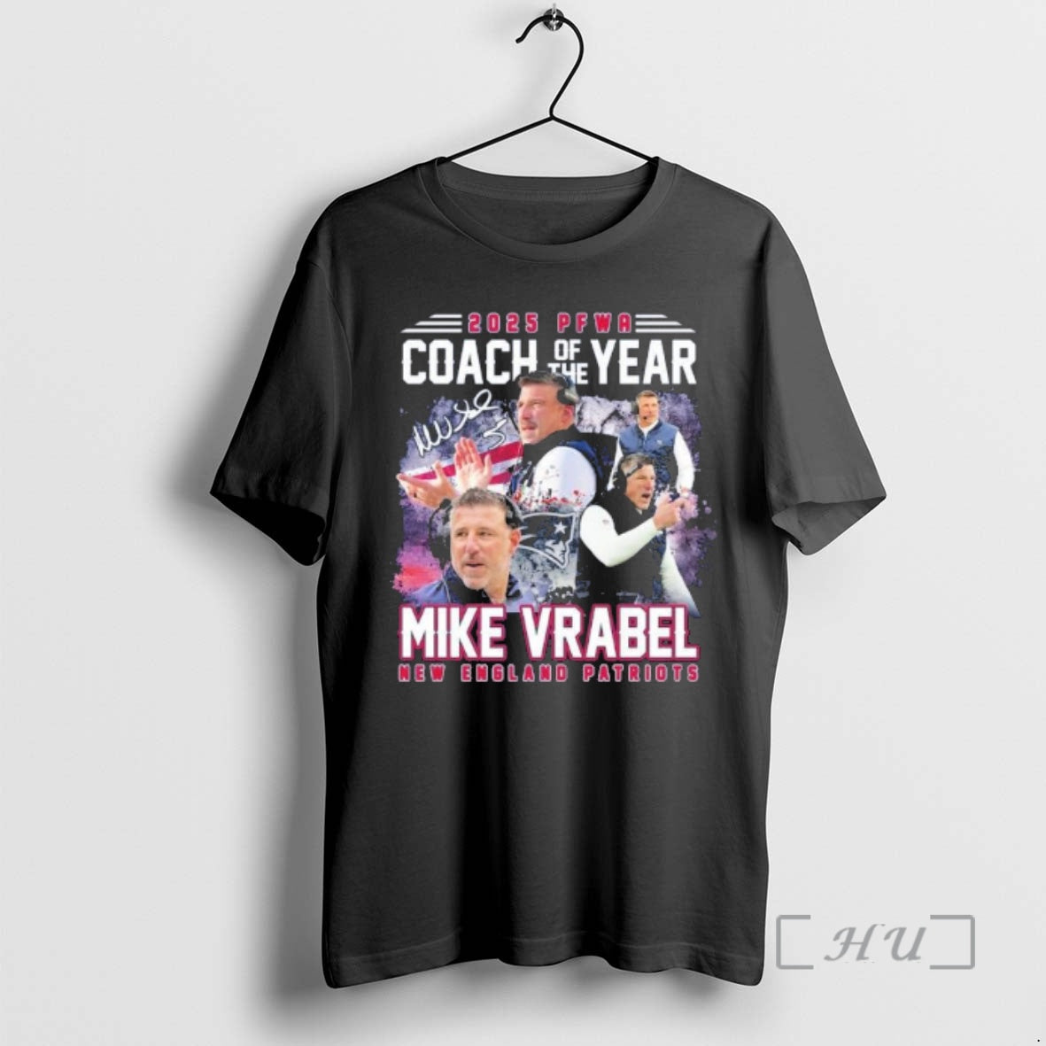Officials Mike Vrabel 2025 Pfwa Coach Year