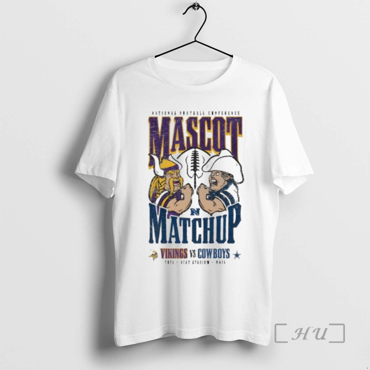 Officials Minnesota Vikings X Dallas Cowboys National Football Conference Mascot Att Stadium 2025