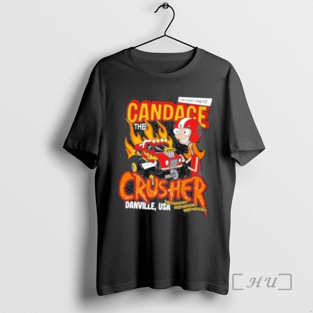 Officials Monster Trucks Candace The Crusher 2025 Shirts Sweater