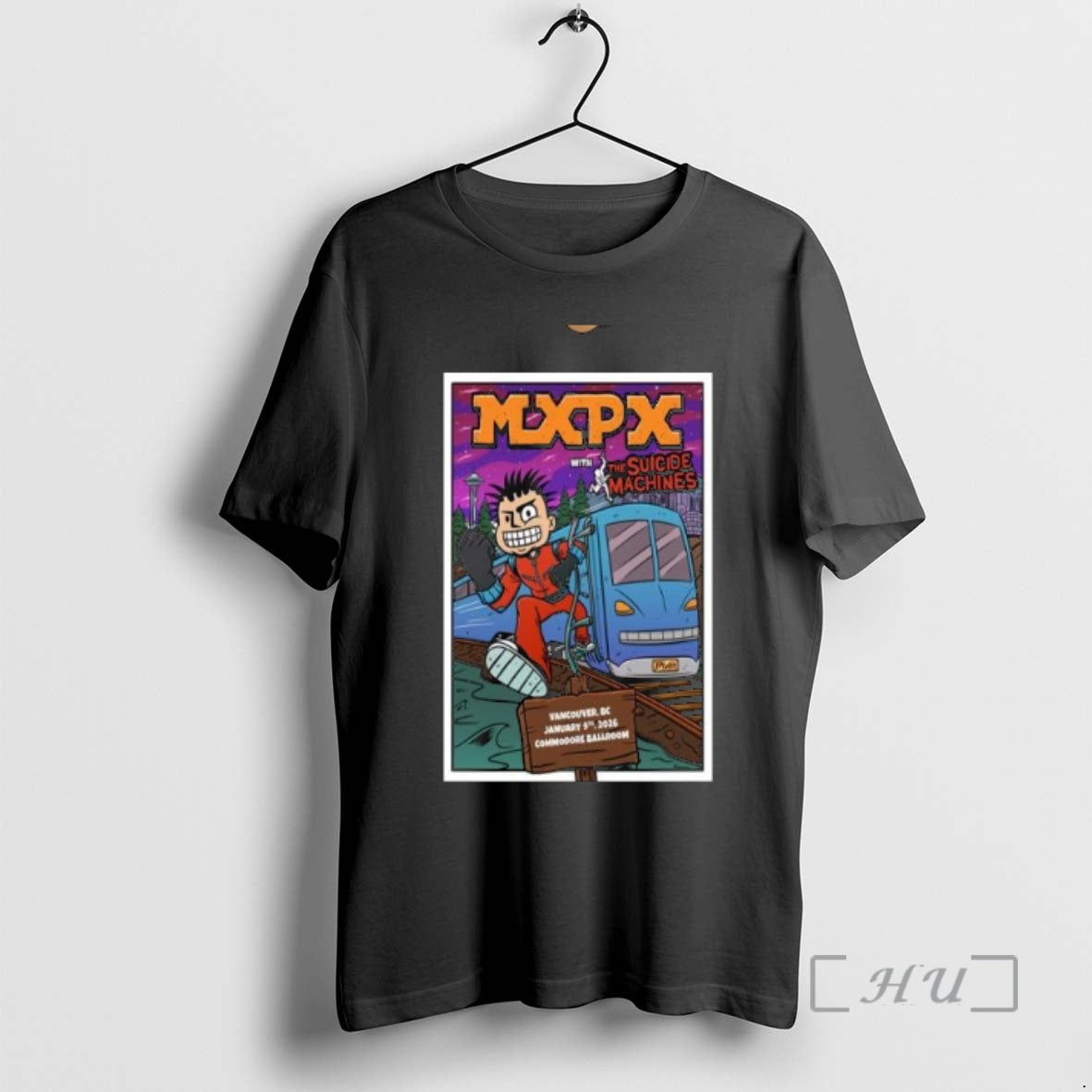 Officials Mxpx Vancouver Bc January 9 2026 Concert Circle Black