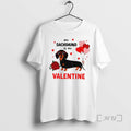 Officials My Dog Is My Valentine Dachshund Dog Valentines Day