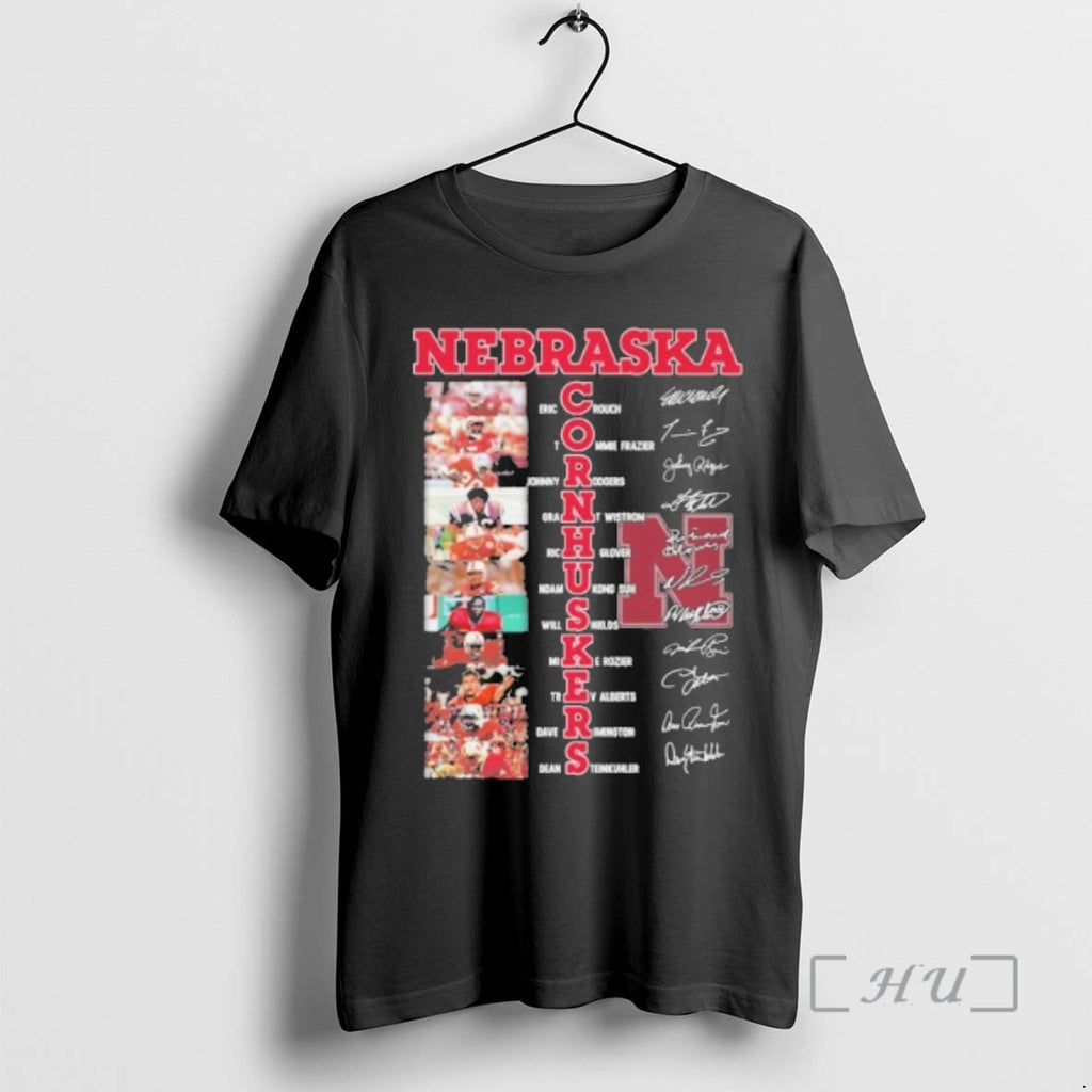 Officials Nebraska Cornhuskers Team Player Signature