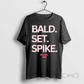 Officials Nebraska Huskers Volleyball Bald Set Spike