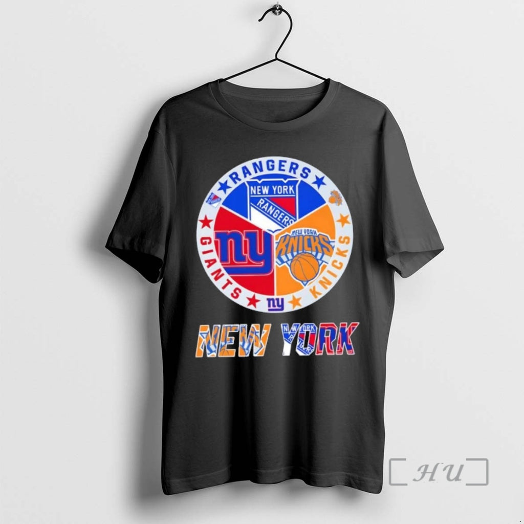 Officials New York City Sports Rangers Knicks Giants Logos Combine