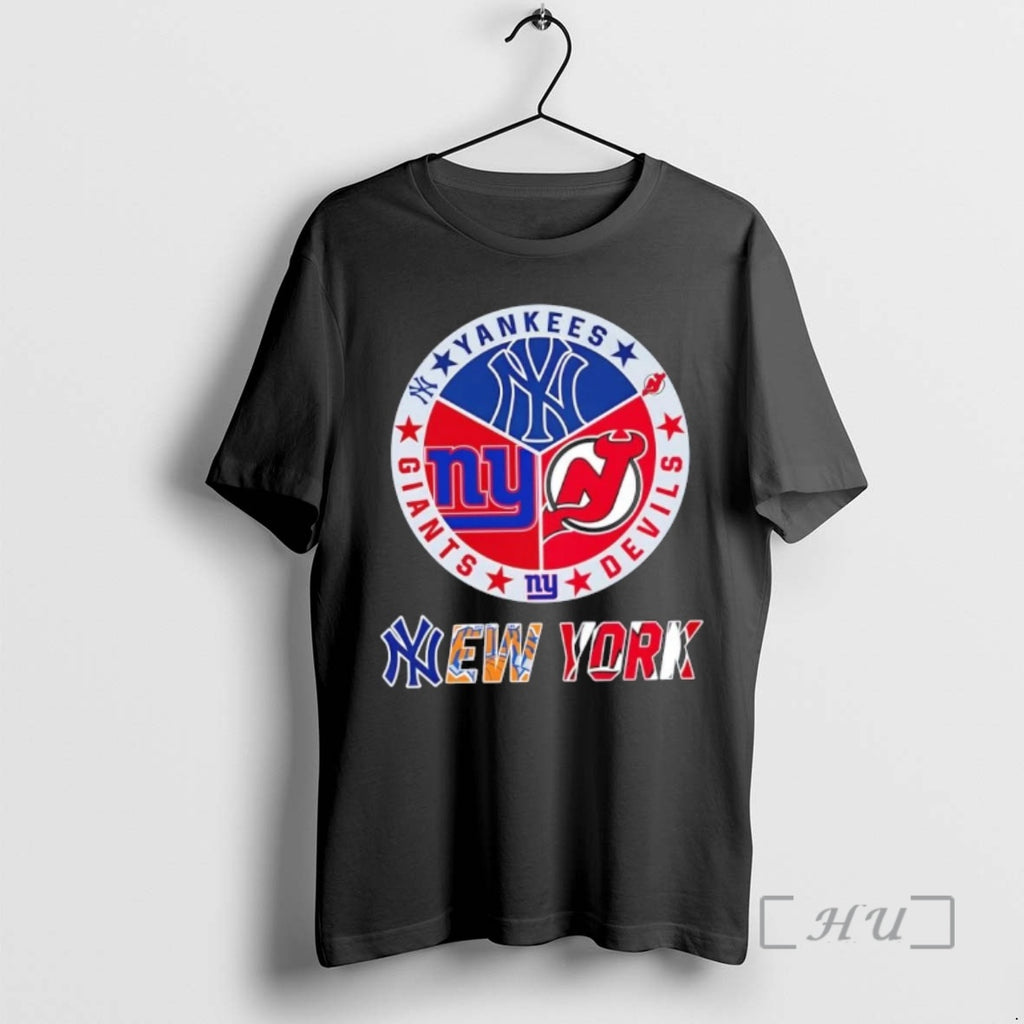 Officials New York City Sports Yankees Devils Giants Logos Combine