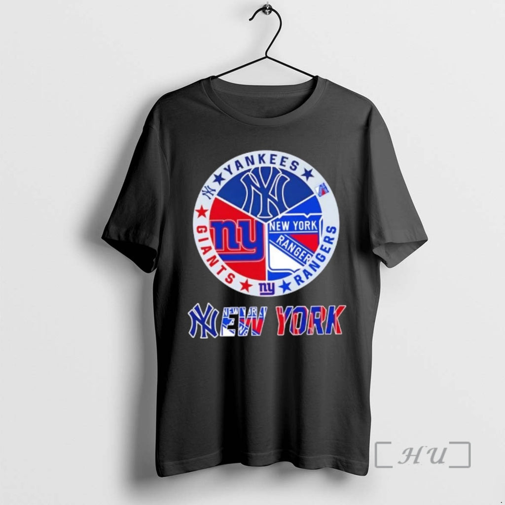 Officials New York City Sports Yankees Rangers Giants Logos Combine