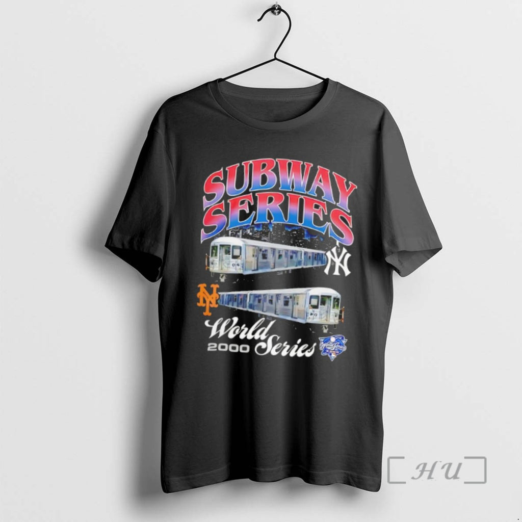 Officials New York Yankees Vs New York Mets 2000 Subway Series World Series Matchup Shirts