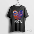 Officials New York City Sports Mets X Giants My Dna Fingerprint Heart