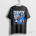 Officials Nice 2025 Oroy Offensive Rookie Year Tetairoa Mcmillan Wide Receiver