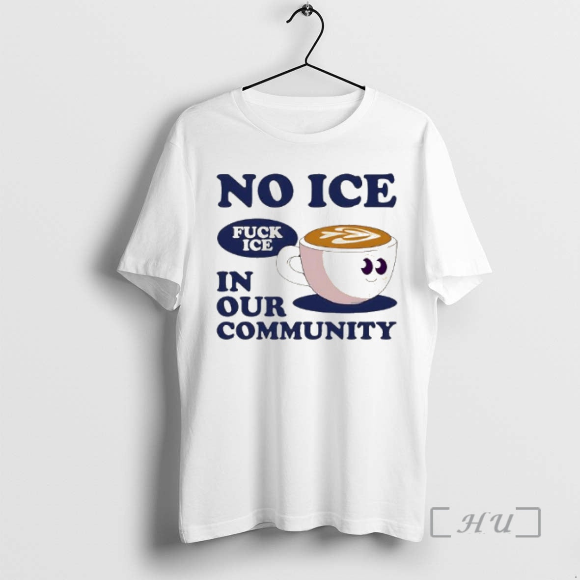 Officials No Ice Our Community Fuck Ice Capuchino Cup