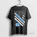 Officials North Carolina Tar Heels X Teacher American Flag