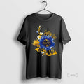 Officials Notre Dame Fighting Irish Football X Sunflower Floral