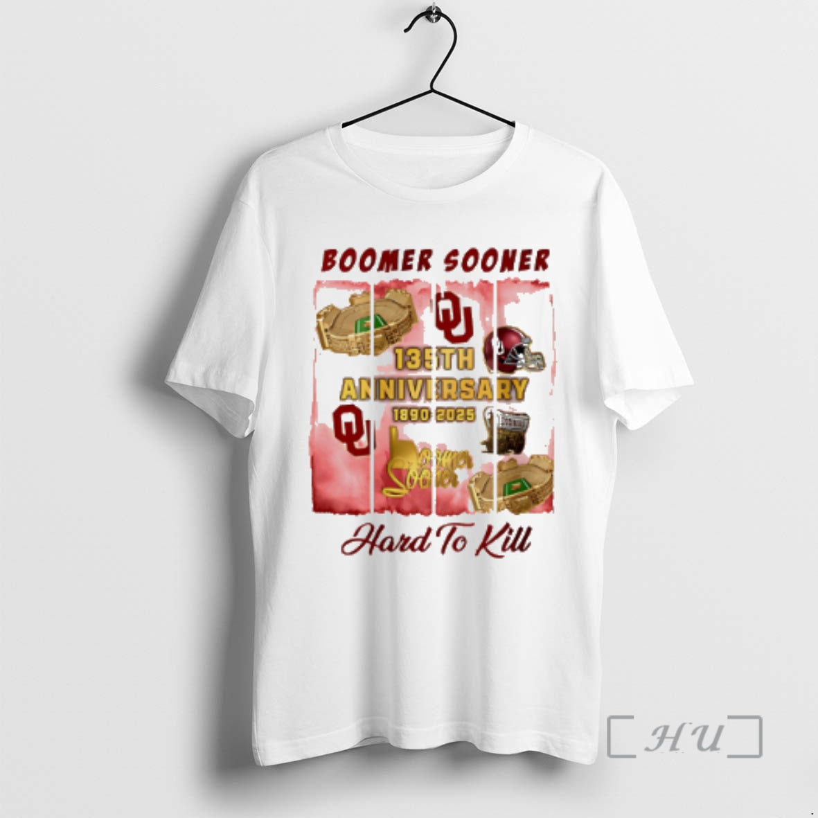 Officials Oklahoma Sooners 135th Anniversary 1890 2025 Boomer Sooner Hard Kill