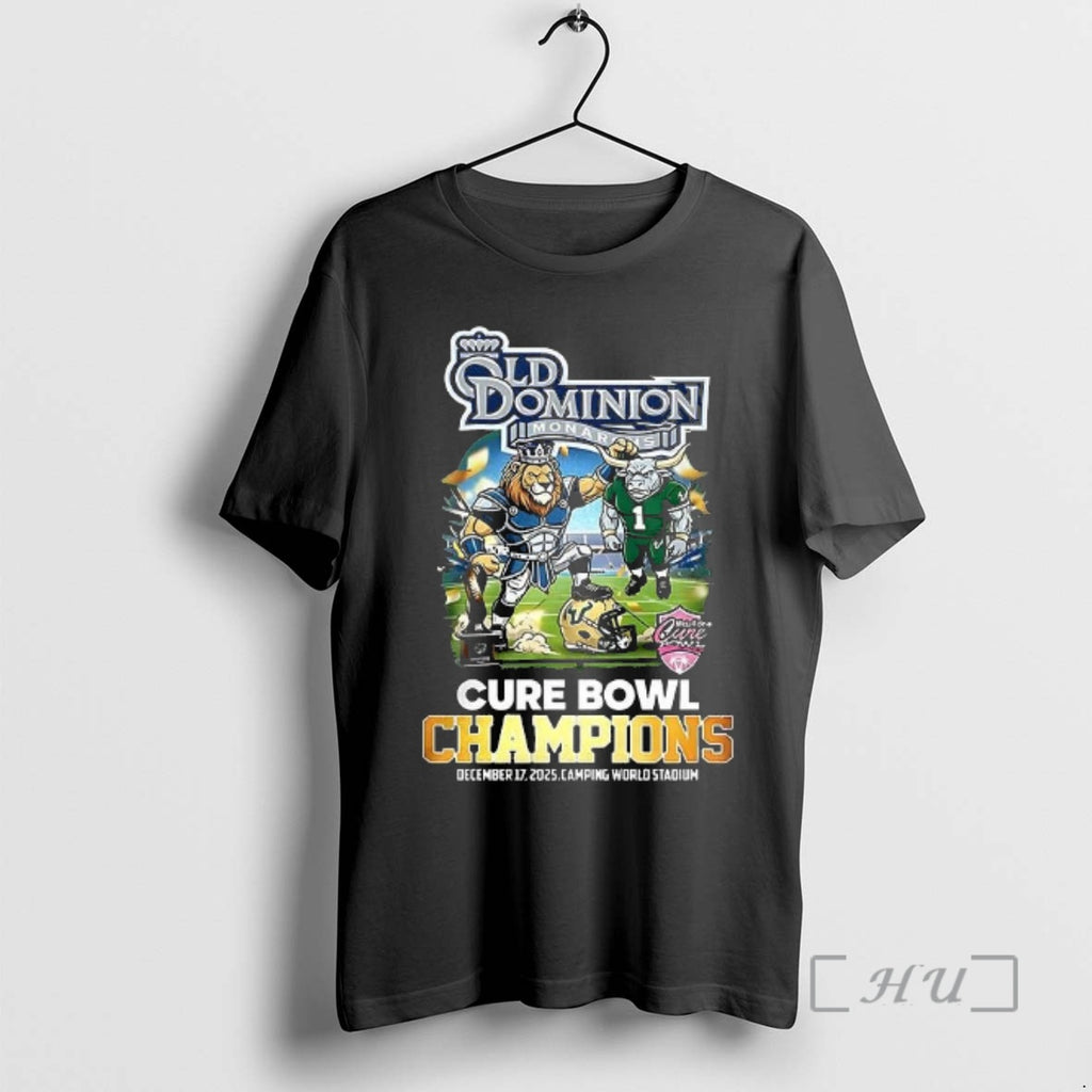 Officials Old Dominion Monarchs Mascot Cure Bowl Champions 2025
