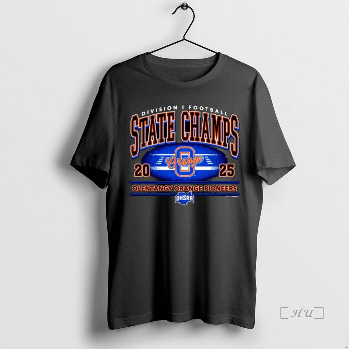 Officials Olentangy Orange Pioneers 2025 Ohsaa Football Division 1 State Champions Ornaments