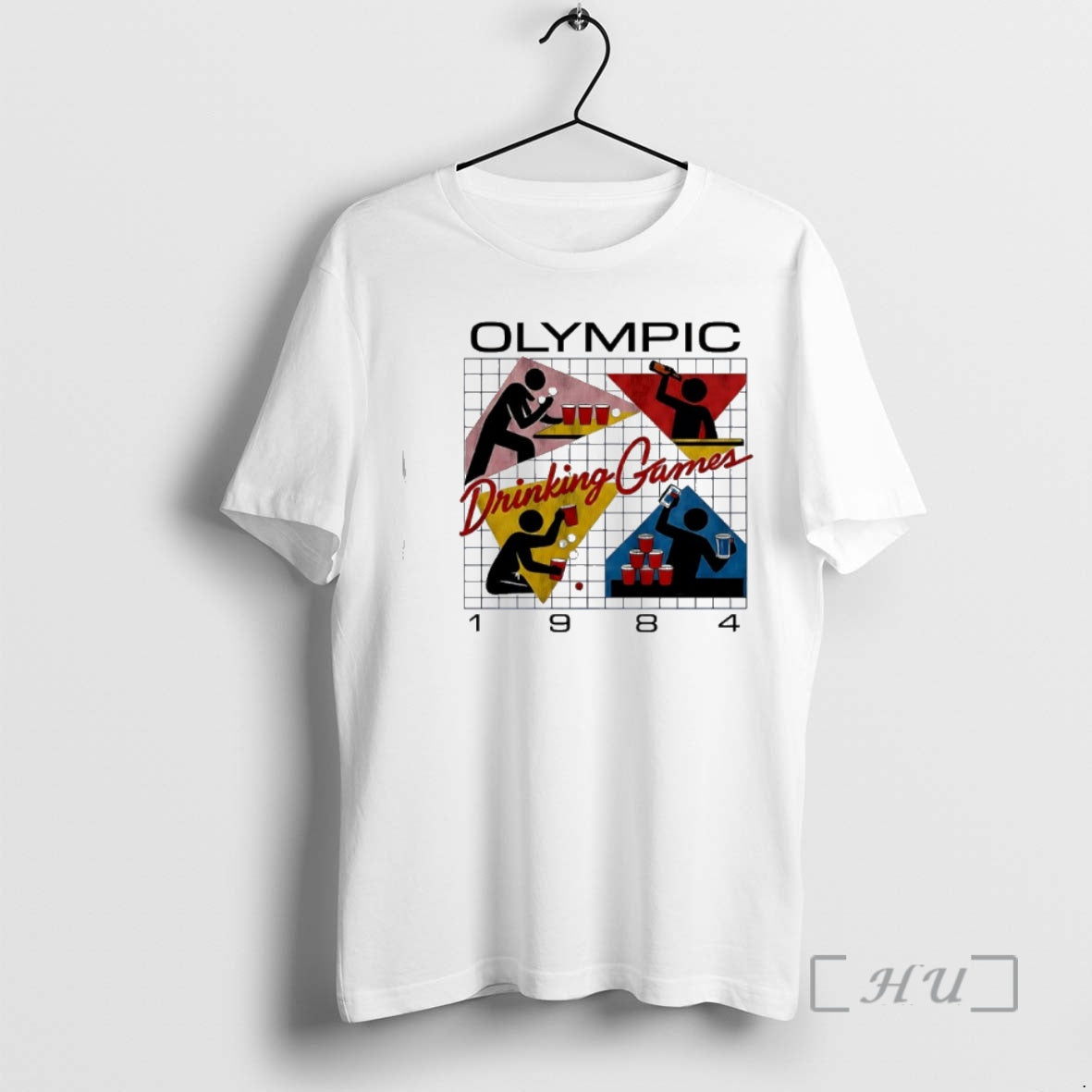 Officials Olympic Drinking Games 1984 Retro