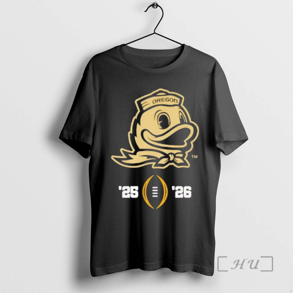 Officials Oregon Football 2026 Cfp Logo Mascot
