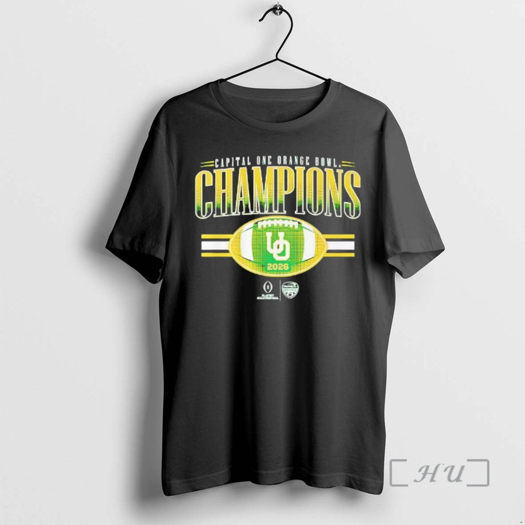 Officials Oregon Football 2026 Cfp Orange Bowl Champions