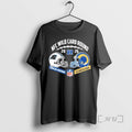 Officials Panthers Vs Rams Nfc Wild Card Round Helmet Matchup