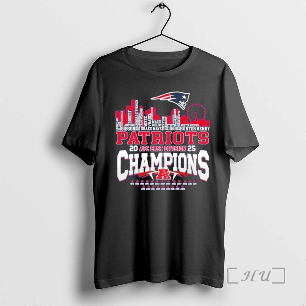 Officials Patriots Afc East Division Champions City 2025