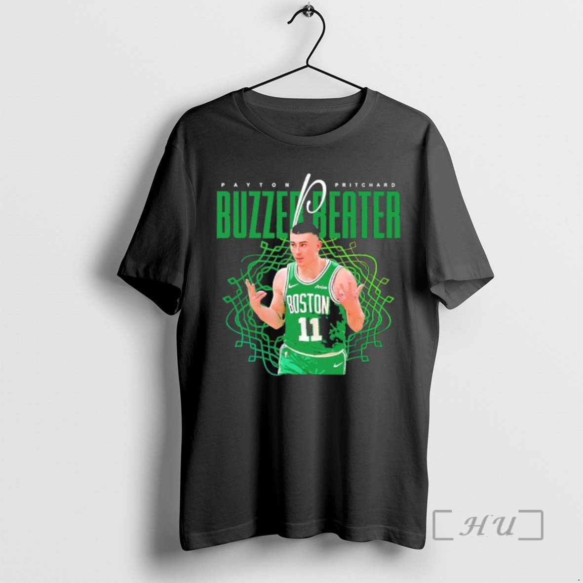 Officials Payton Pritchard Boston Celtics Buzzer Beater Posing