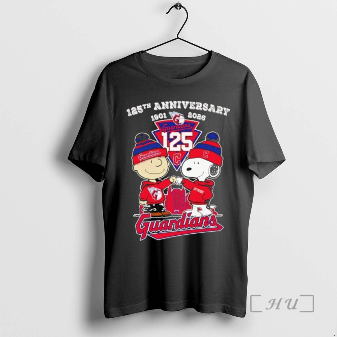Officials Peanuts X Cleveland Guardians 125th Anniversary 1901 2026