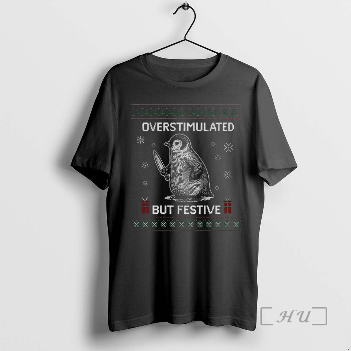 Officials Penguin Overstimulated But Festive Ugly