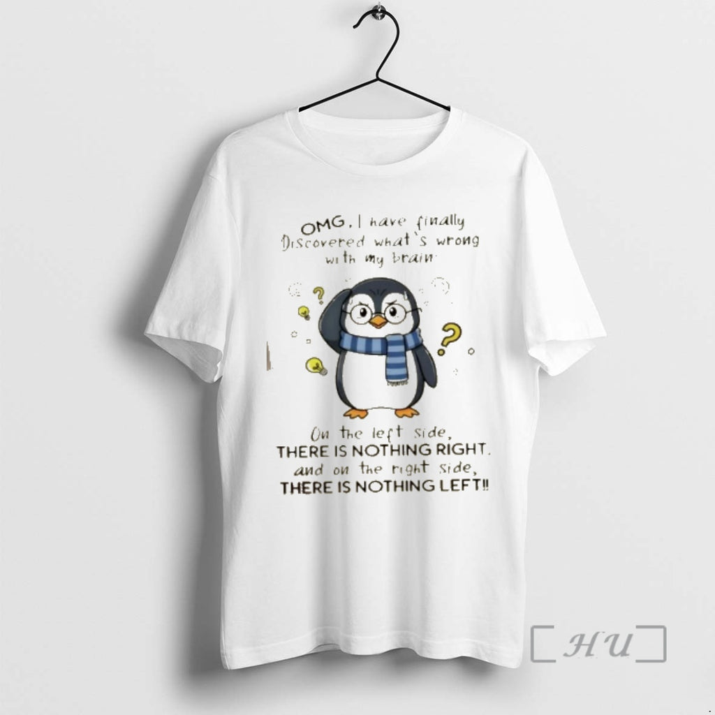 Officials Penguin Omg I Have Finally Discovered Whats Wrong With My Brain On The Left
