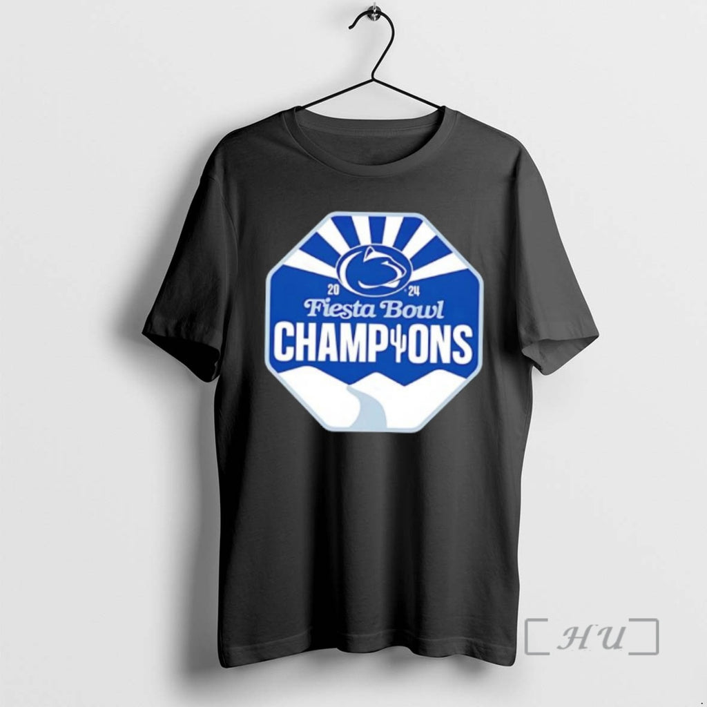 Officials Penn State Nittany Lions 2024 Vrbo Fiesta Bowl Champions Logo Cfp Season 2024 2025