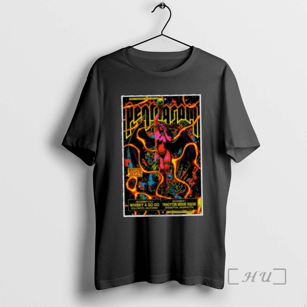 Officials Pentagram Whisky A Go Go Hollywood Ca December 5 6 2025 Shirts Sweater