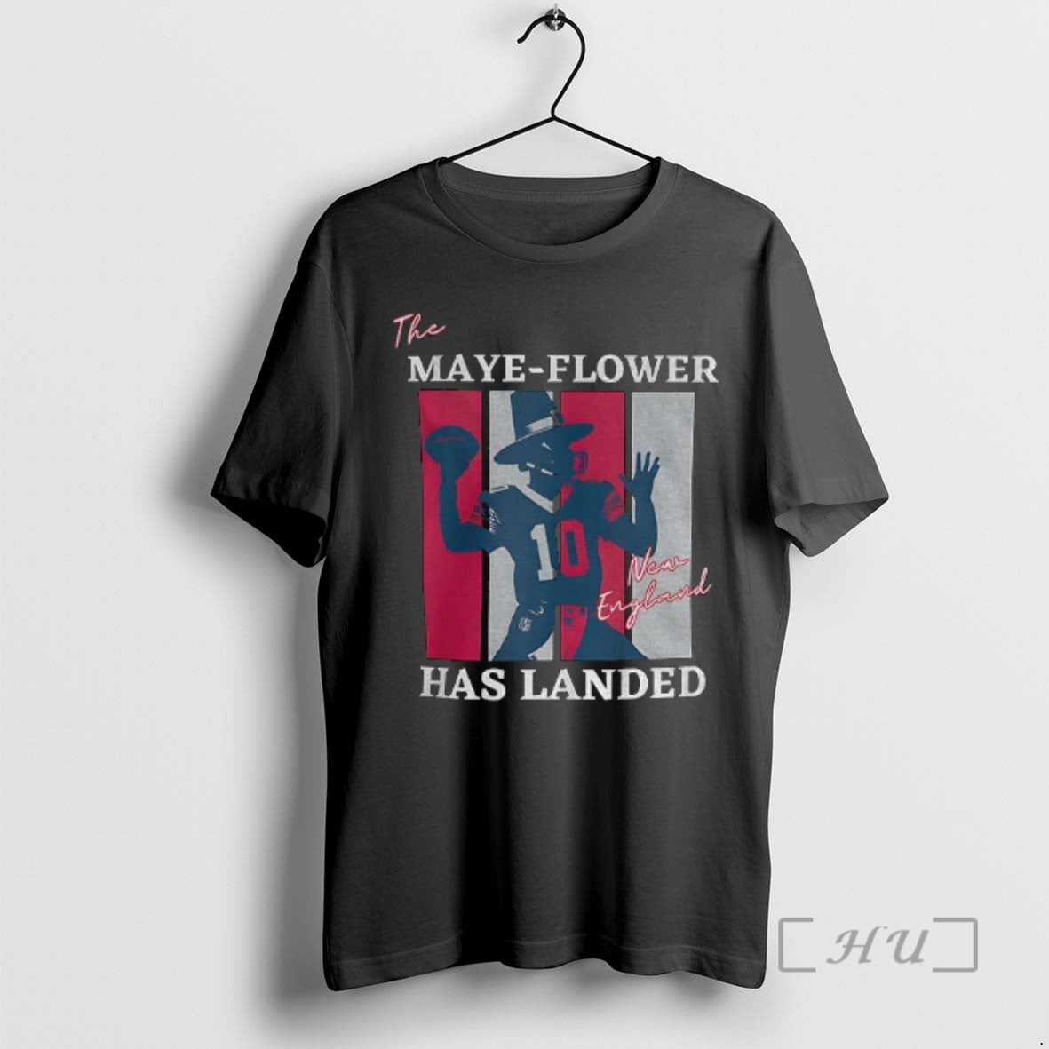 Officials Pilgrim Drake New England Football Patriots Maye Flower Has Landed