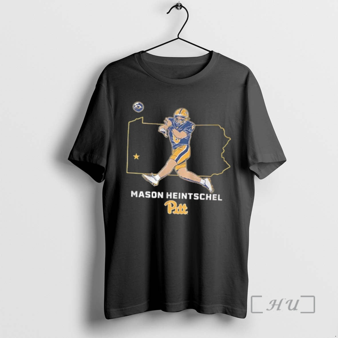 Officials Pitt Football Mason Heintschel State Star 2 Sided