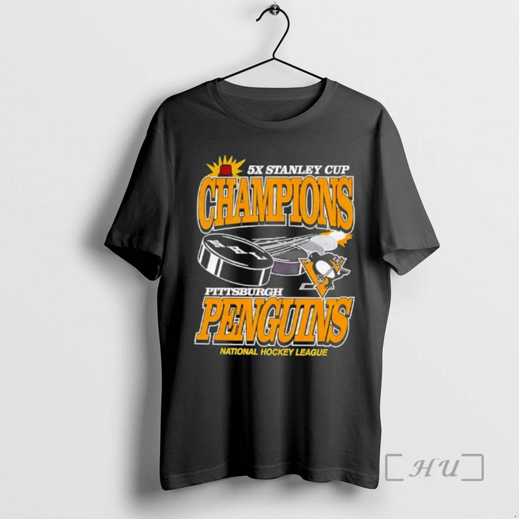 Officials Pittsburgh Penguins Collage 5x Stanley Cup Champions