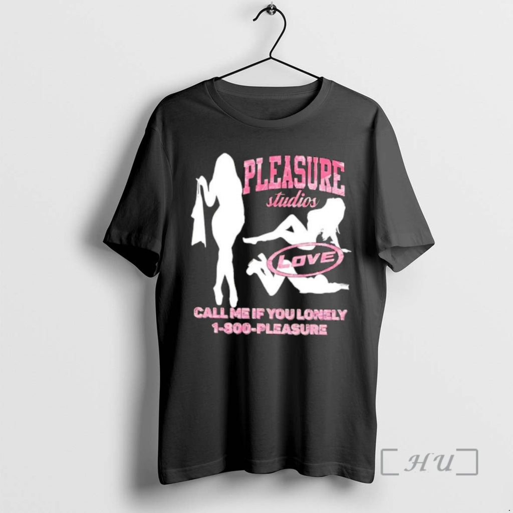 Officials Pleasure Studios Love Call Me If You Lonely 1 800 Pleasure Premium T Shirts