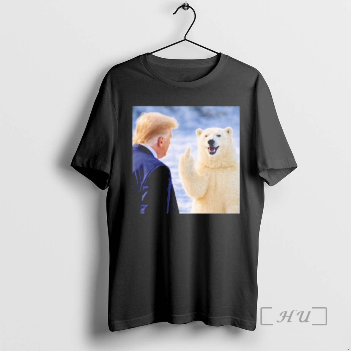 Officials Polar Bear Middle Finger Trump Anti Ice