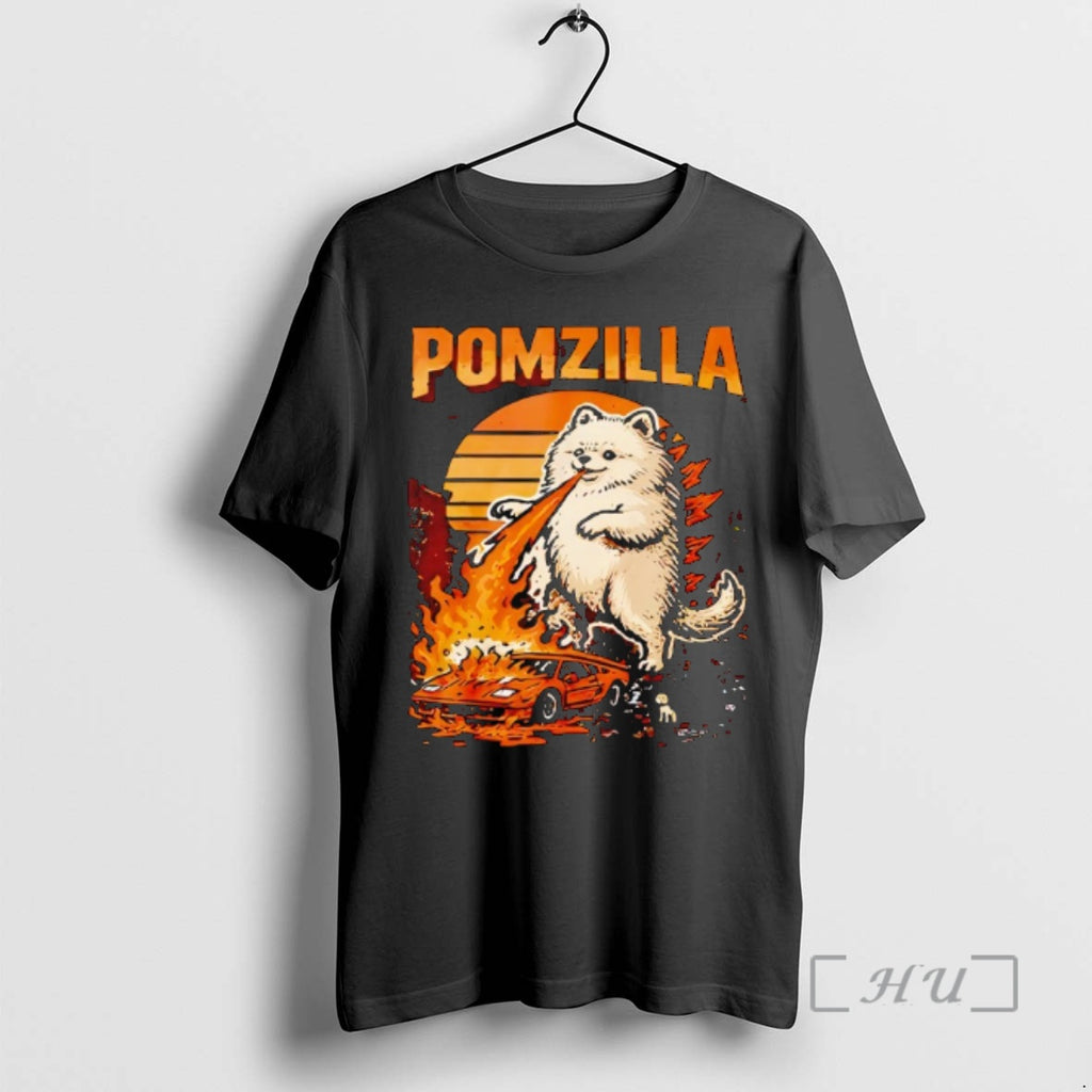 Officials Pomzilla Pomeranian Dog Monster Pom Dog Lover Vintage