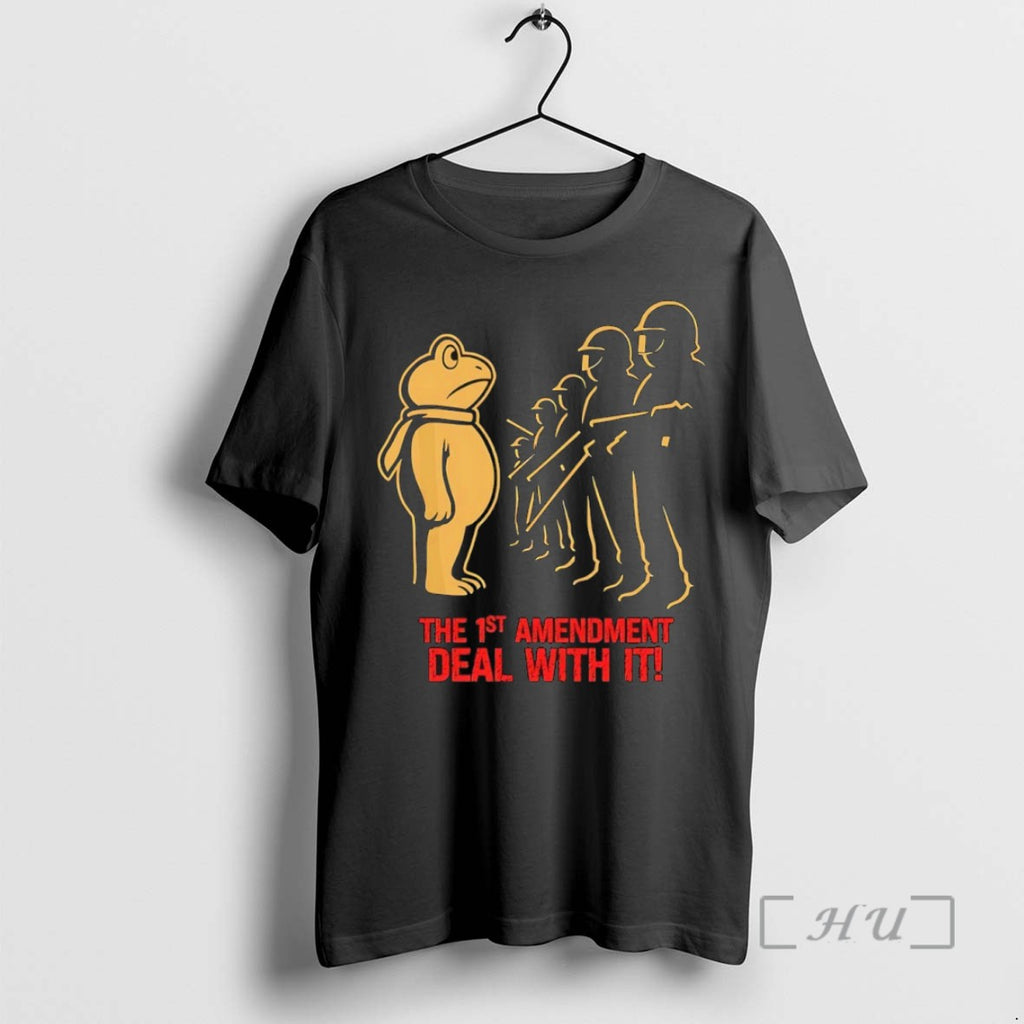 Officials Portland Frog The 1st Amendment Deal With It Shirts Sweater