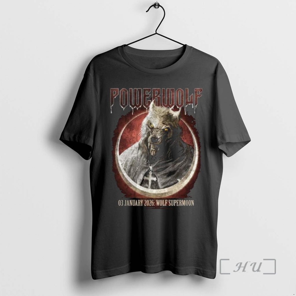 Officials Powerwolf The Wolf Supermoon On 3 January 2026