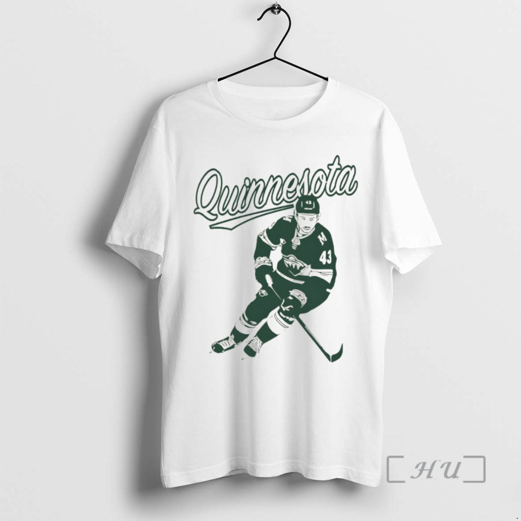 Officials Quinn Hughes 43 Minnesota Wild Hockey Quinnesota