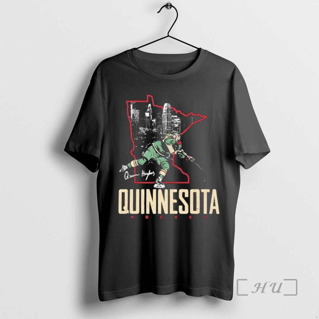 Officials Quinn Hughes Minnesota Wild Hockey Quinnesota Signature