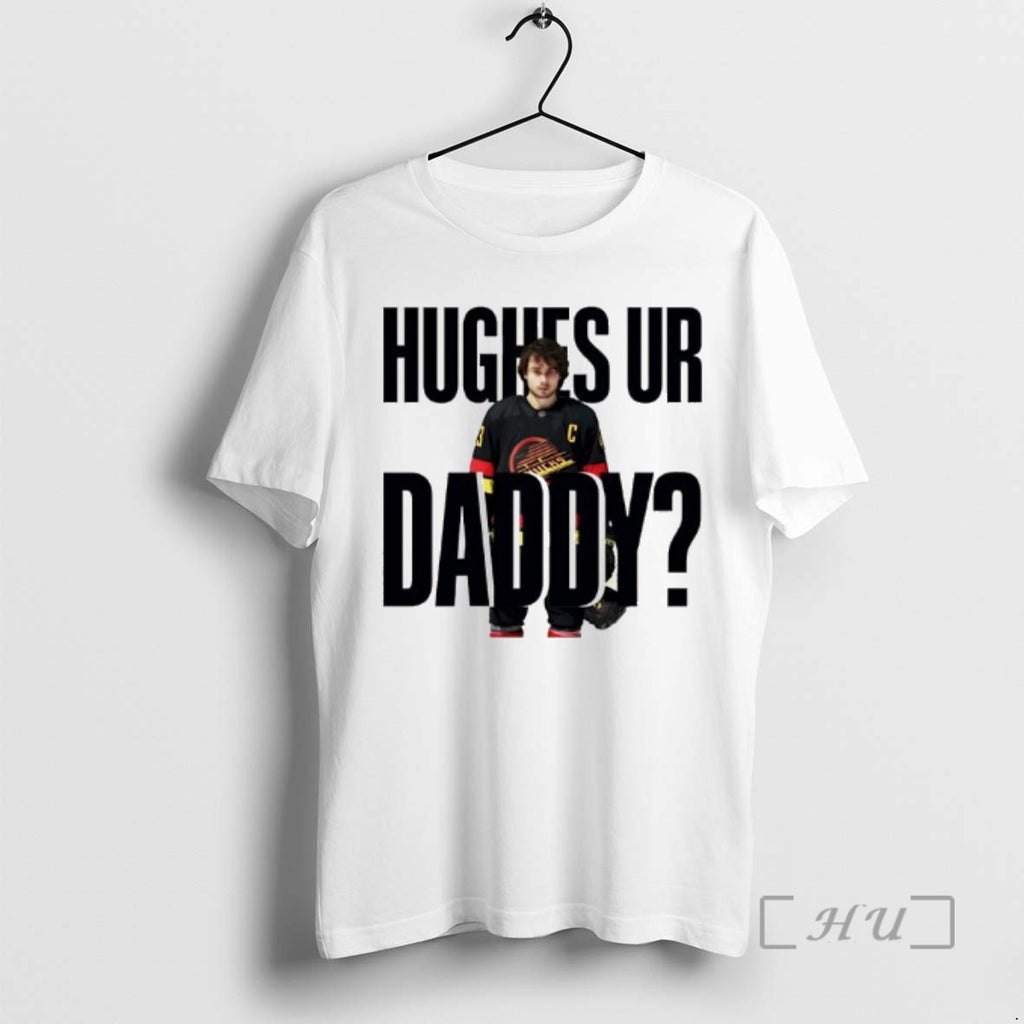 Officials Quinn Hughes Ur Daddy Graphic